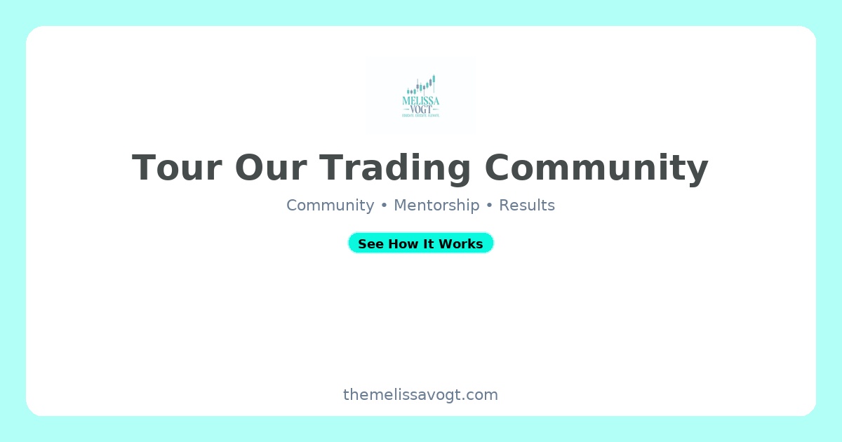 Melissa Vogt – Tour Our Trading Community and Learn How to Trade with Mentorship, Scanners, and Proven Strategies